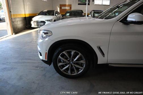 White 2019 BMW X3 xDrive30i