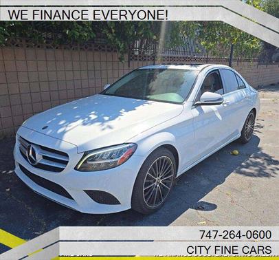 White 2019 Mercedes-Benz C-Class C 300