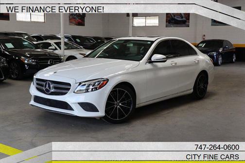 White 2019 Mercedes-Benz C-Class C 300