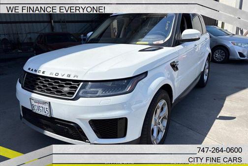 White 2020 Land Rover Range Rover Sport SE