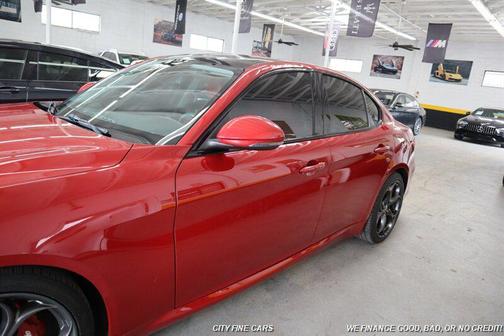Red 2018 Alfa Romeo Giulia Ti Sport