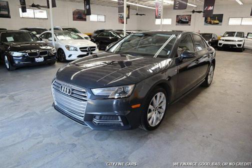 Manhattan Gray Metallic 2018 Audi A4 2.0T Premium