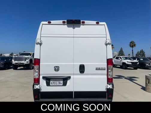 Bright White Clearcoat 2025 RAM ProMaster 2500 High Roof