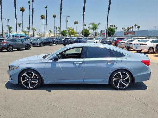 Black Metallic 2022 Honda Accord Sport 1.5T