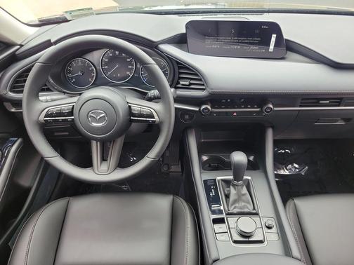 Jet Black Mica 2026 Mazda Mazda3 FWD w/Preferred Package