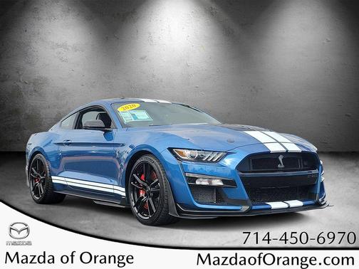 FORD PERFORMANCE BLUE 2020 Ford Shelby GT500 Base