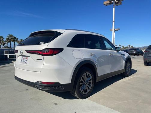 Rhodium White Premium 2024 Mazda CX-90 PHEV Preferred