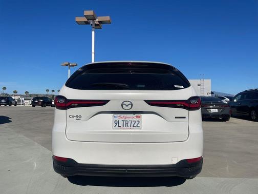 Rhodium White Premium 2024 Mazda CX-90 PHEV Preferred