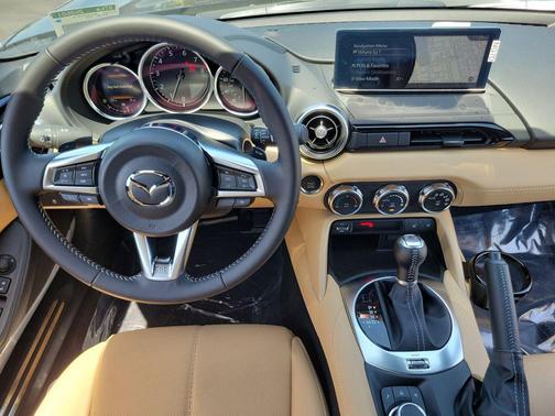Deep Crystal Blue Mica 2026 Mazda MX-5 Miata RF Grand Touring
