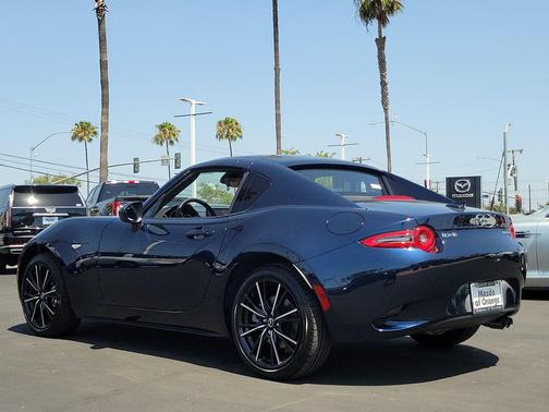 Deep Crystal Blue Mica 2026 Mazda MX-5 Miata RF Grand Touring