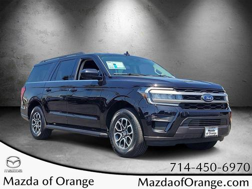 AGATE BLACK METALLIC 2024 Ford Expedition Max XLT