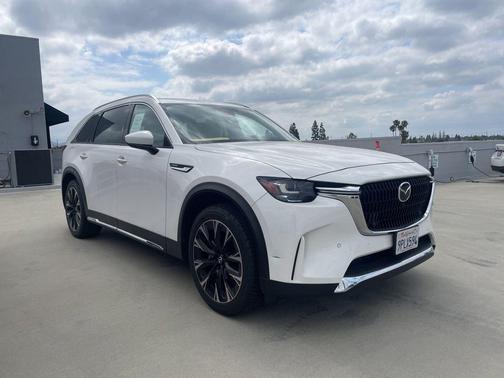 Rhodium White Premium 2024 Mazda CX-90 PHEV Premium Plus