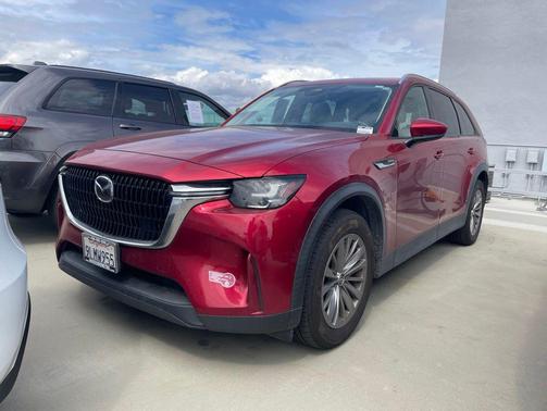 Soul Red Crystal Metallic 2024 Mazda CX-90 PHEV Preferred