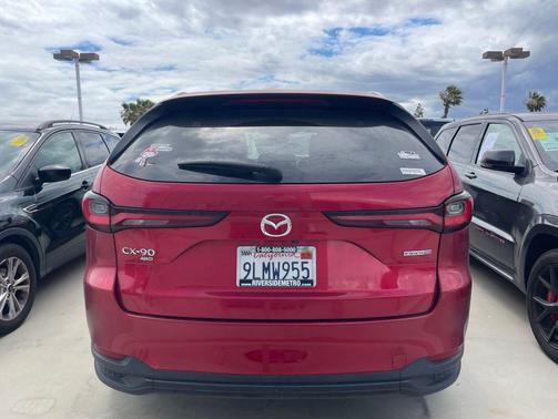 Soul Red Crystal Metallic 2024 Mazda CX-90 PHEV Preferred