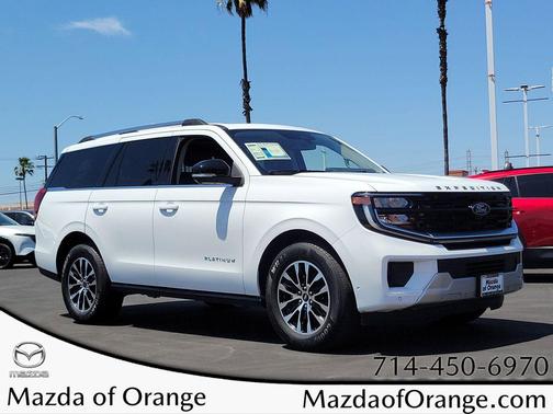 OXFORD WHITE 2025 Ford Expedition Platinum