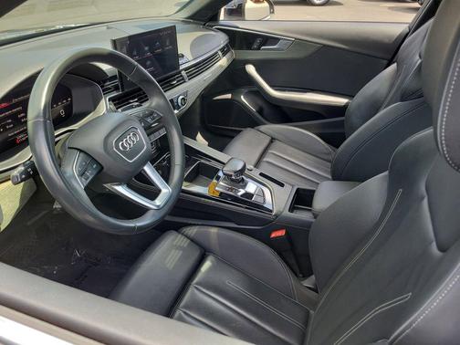 Brilliant Black 2023 Audi A4 45 S line Premium Plus