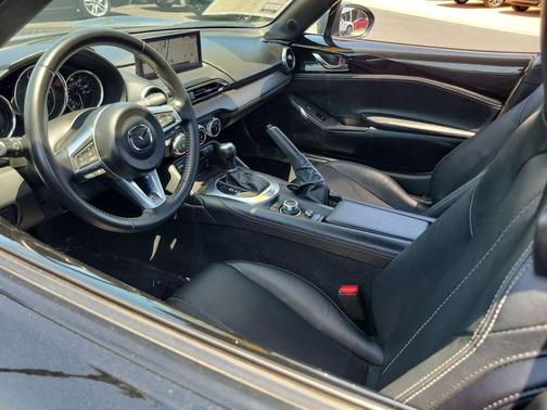 Jet Black Mica 2025 Mazda MX-5 Miata RF Grand Touring