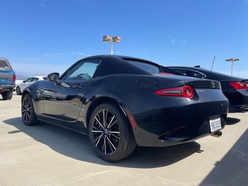 Jet Black Mica 2025 Mazda MX-5 Miata RF Grand Touring