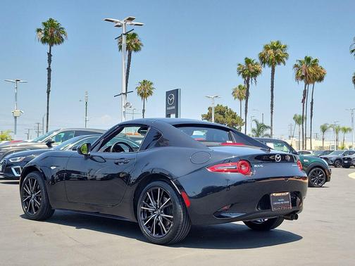 Jet Black Mica 2025 Mazda MX-5 Miata RF Grand Touring