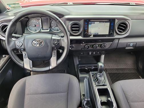 Barcelona Red Metallic 2018 Toyota Tacoma TRD Sport