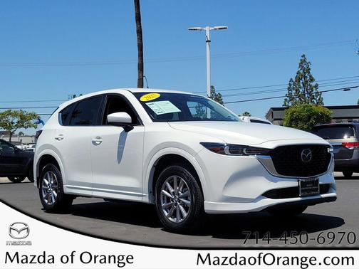 Rhodium White Metallic 2025 Mazda CX-5 2.5 S Preferred Package