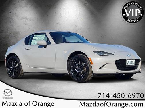 Aero Gray Metallic 2026 Mazda MX-5 Miata RF Grand Touring