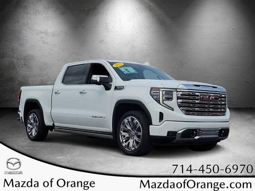 Summit White 2023 GMC Sierra 1500 Denali
