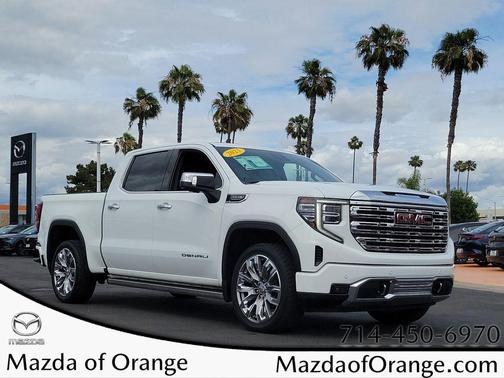 Summit White 2023 GMC Sierra 1500 Denali