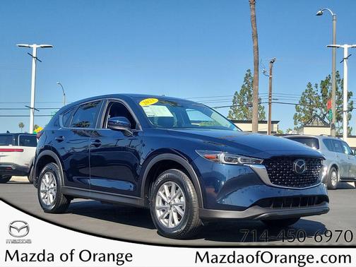 Deep Crystal Blue Mica 2023 Mazda CX-5 2.5 S Preferred Package