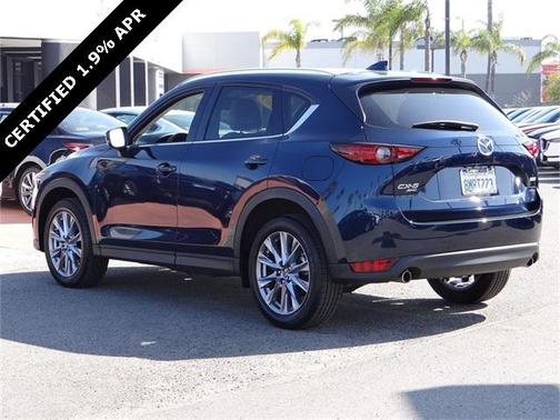 Deep Crystal Blue Mica 2019 Mazda CX-5 Grand Touring Reserve
