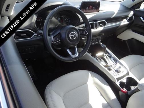 Deep Crystal Blue Mica 2019 Mazda CX-5 Grand Touring Reserve