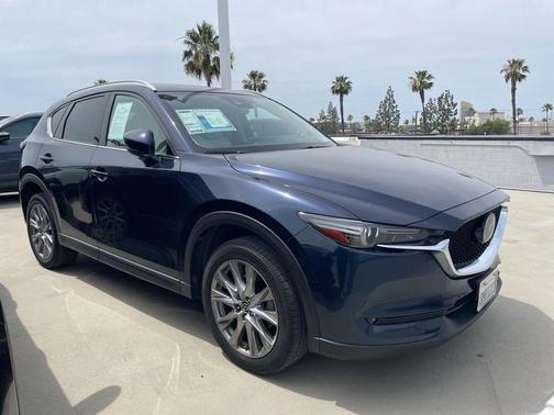 Deep Crystal Blue Mica 2019 Mazda CX-5 Grand Touring Reserve