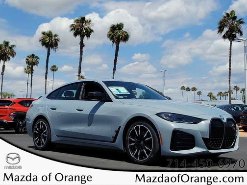 Brooklyn Grey Metallic 2024 BMW i4 Gran Coupe M50