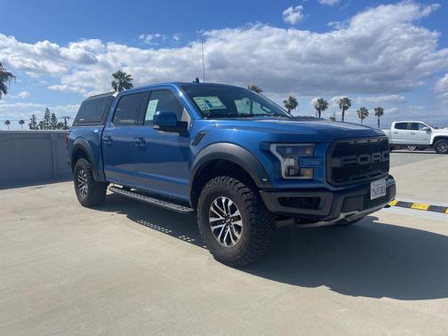 FORD PERFORMANCE BLUE 2019 Ford F-150 Raptor