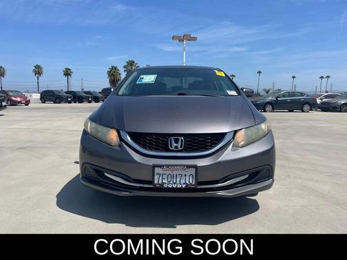 Gray 2014 Honda Civic EX