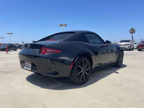Jet Black Mica 2024 Mazda MX-5 Miata RF Grand Touring