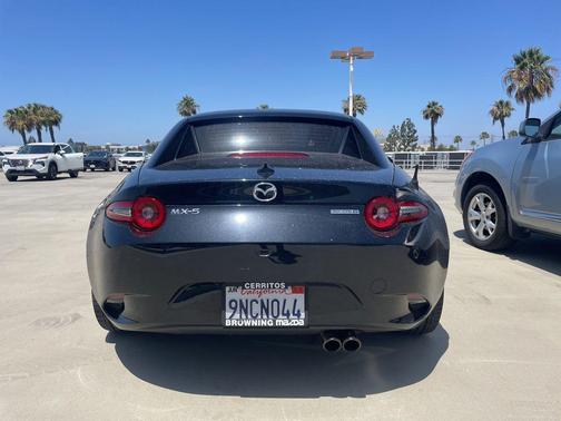 Jet Black Mica 2024 Mazda MX-5 Miata RF Grand Touring
