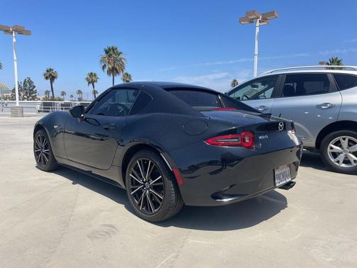 Jet Black Mica 2024 Mazda MX-5 Miata RF Grand Touring