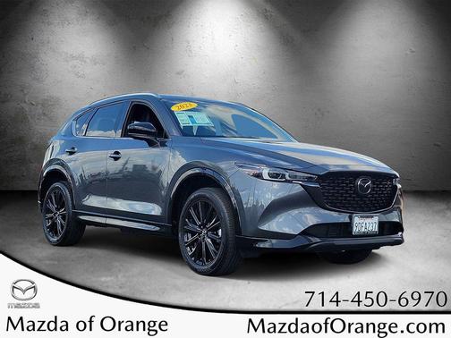 Machine Gray Metallic 2023 Mazda CX-5 2.5 Turbo