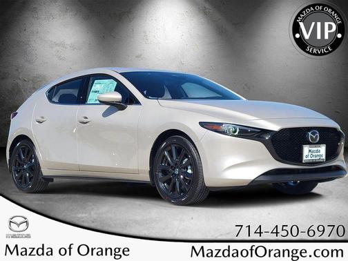 Platinum Quartz Metallic 2026 Mazda Mazda3 FWD w/Premium Package