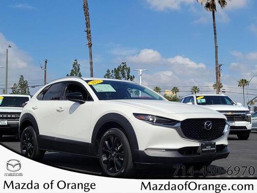 Snowflake White Pearl Mica 2023 Mazda CX-30 2.5 Turbo Premium Package