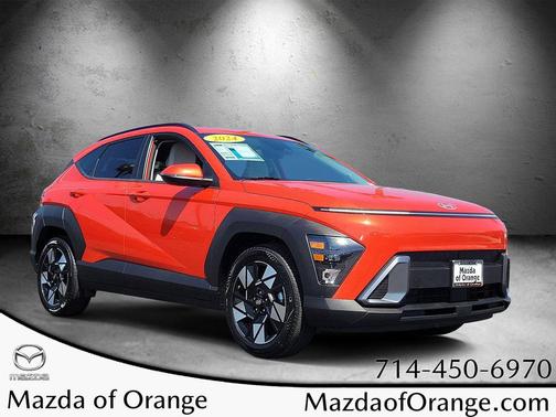 Soultronic Orange Pearl 2024 Hyundai KONA SEL