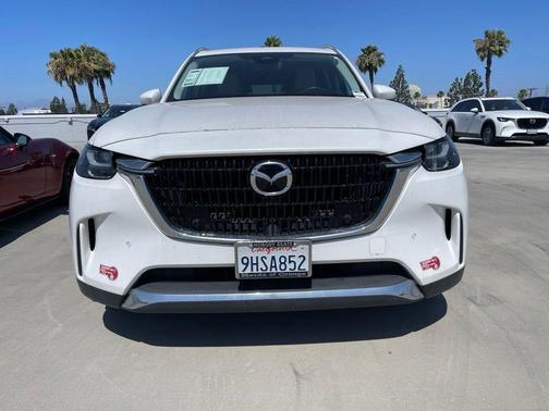 Rhodium White Premium 2024 Mazda CX-90 PHEV Premium