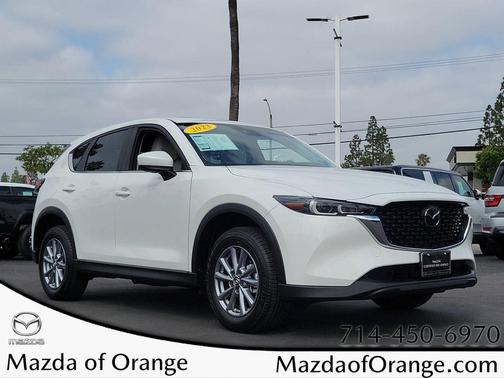 Rhodium White Metallic 2023 Mazda CX-5 2.5 S Preferred Package