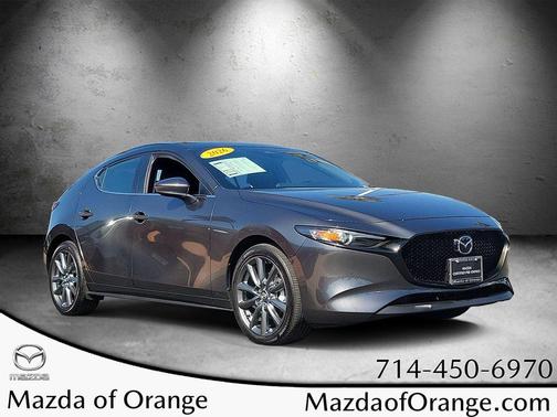 Machine Gray Metallic 2026 Mazda Mazda3 FWD w/Preferred Package