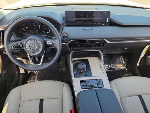 Rhodium White Premium 2026 Mazda CX-70 PHEV SC Plus