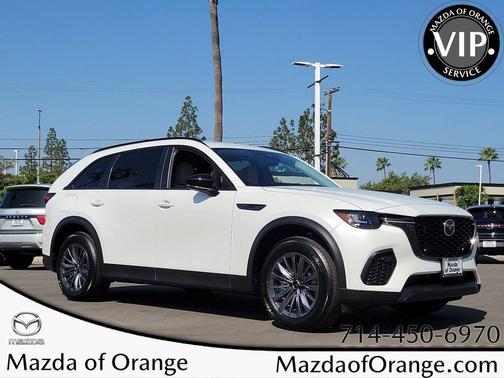 Rhodium White Premium 2026 Mazda CX-70 PHEV SC Plus