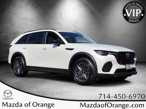 Rhodium White Premium 2026 Mazda CX-70 PHEV SC Plus