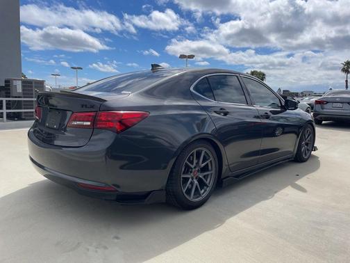 Gray 2015 Acura TLX V6 Tech