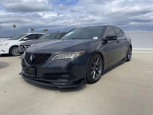 Gray 2015 Acura TLX V6 Tech